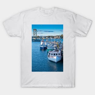 Portsmouth New Hampshire fishing fleet T-Shirt